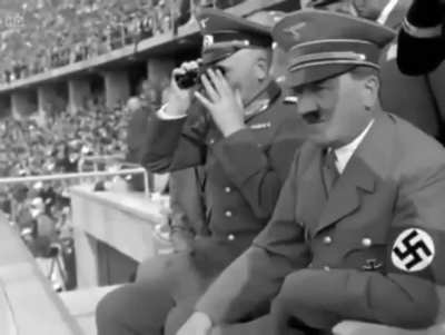 Hitler watching 1936 Olympics high on dexamphetamine