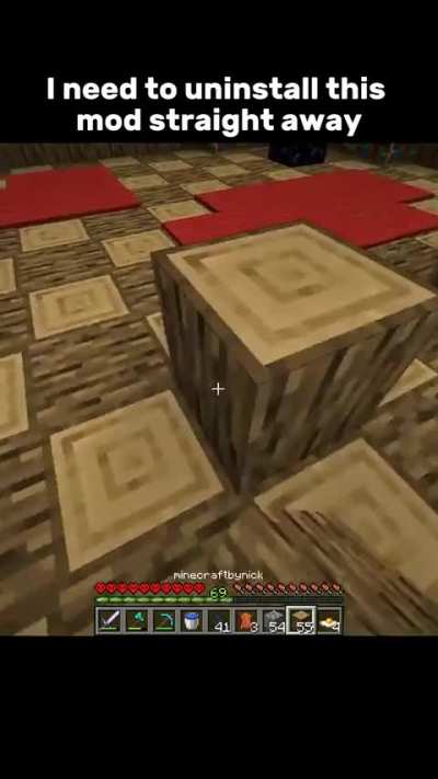 I need to uninstall this mod straight away