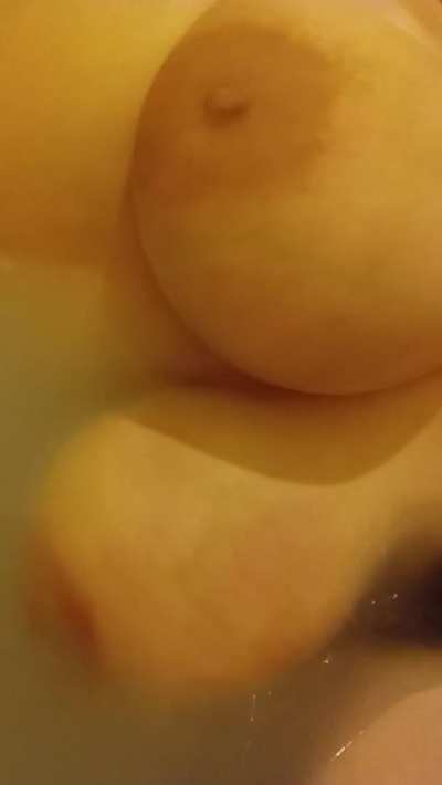 Filming in the bath is so hard