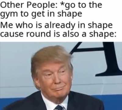 I'm perfectly fit