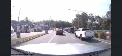 Who&rsquo;s at fault here, this was posted in a community group and a car turns into a driveway when a car came by the inside lane, curious to see people&rsquo;s opinions.