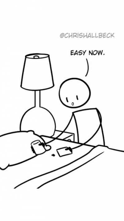 A spider in my bed