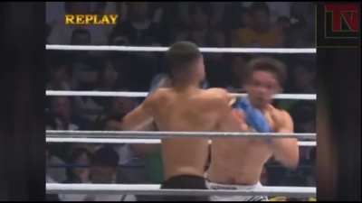 Masvidal has only been dropped 2 times his whole career. both the exact same way