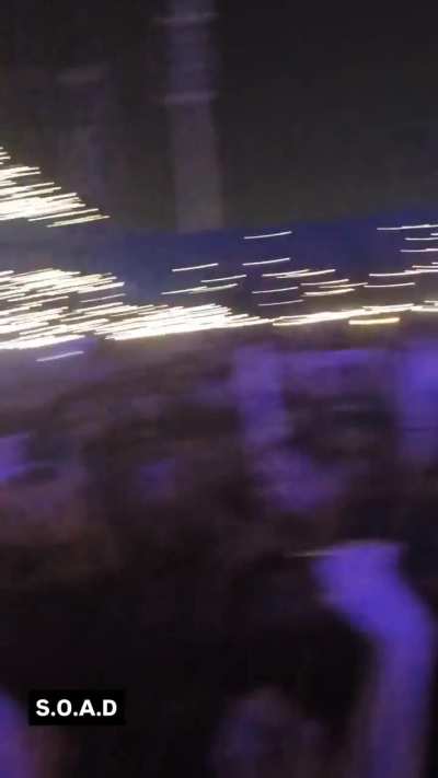 El video no es bueno pero quería compartir un poco lo que fue el recital de S.O.A.D