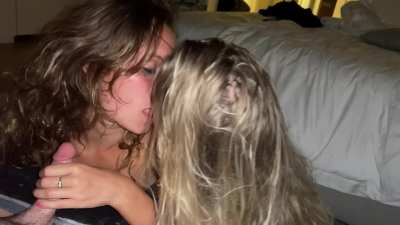 I decided to share my date&rsquo;s cock with my cousin after a night out 🤭