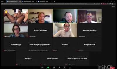 Dreamy making Zoom meetings lil more exciting