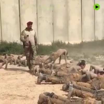 Hardcore Iraqi military training