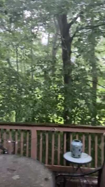 this storm made us loose power for six hours for last night
