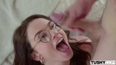 Who is she? I tried searching Tushy Glasses Cum - no dice