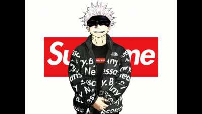 The exaggerated swagger of a Japanese Jujutsu Sorcerer