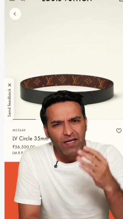 Hypocrisy! BJP minister Anurag Thakur wearing Calf Leather belt in parliament