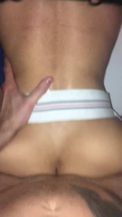 AB loves taking my big white cock