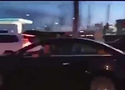 When you reeeally need to tell someone off instead of looking at the road.