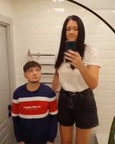 Surprising height difference