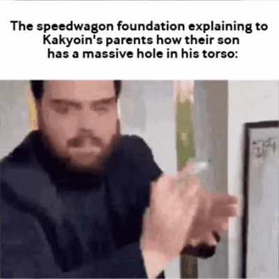 "Yeah we kinda got him like that"