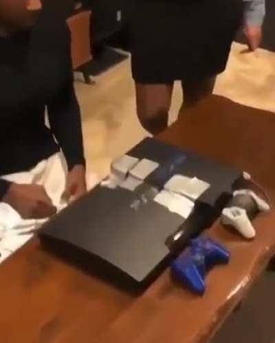 When she surprising you with PS5. (Credit to bmrtwins1)