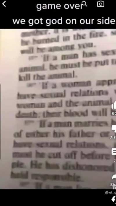 game over furries.. we won with jesus and the holy bible