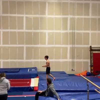 16 year old lands triple backflip