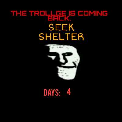 HE RETURNING, SHARE THE NEWS.