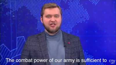 Belarusian state TV message to Poland