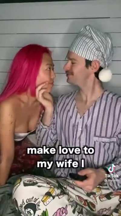 A touching couple's song