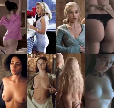 Nathalie Emmanuel vs Natalie Dormer vs Emilia Clarke vs Carice van Houten