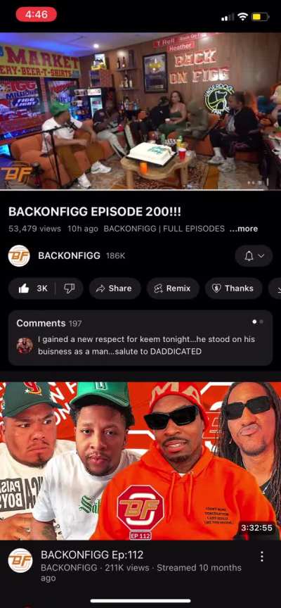 Keem felt the ENERGY and gave it right back to DW. He stood on business about his brand Dadicated! 