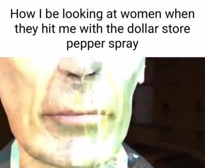 It burns