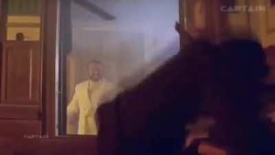 Haters will say the fight sequence was fake