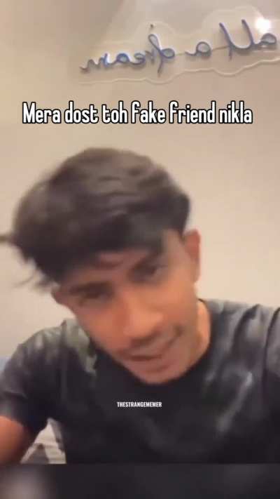 True friends don't Hesitate 