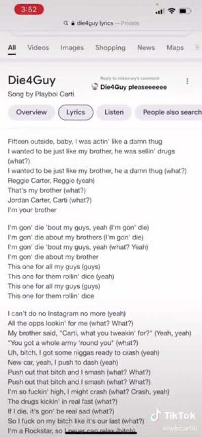 REGGIE CARTAAAa😩