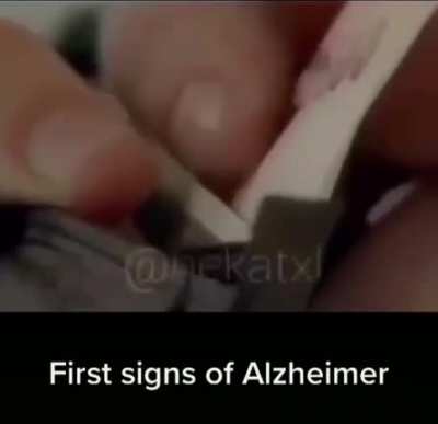 First sign of Alzheimer&rsquo;s