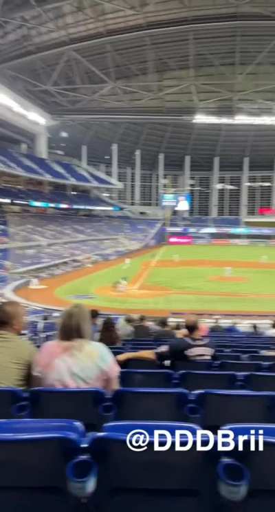 Took them out at the Marlins game last night👅⚾️