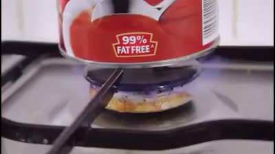 SLPT: No can opener? Use the power of thermodynamics to open the can for you.