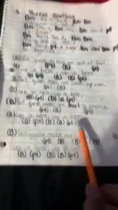 Maestra: tomaron apuntes que no voy a repetir yo :