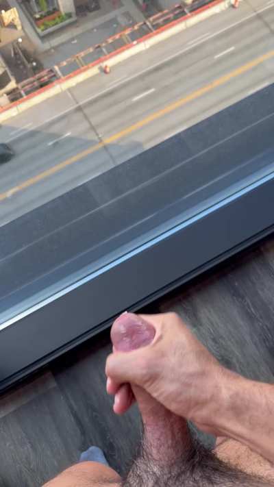 Unloaded on hotel window. Should&rsquo;ve been your face
