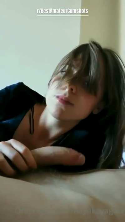 Amateur Cutie MayakayaGaia blows &amp;amp; swallows. Follow her OF