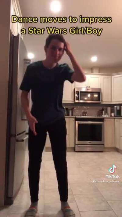 Dance moves to impress Star Wars fans