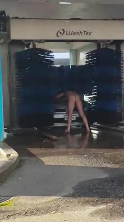 Masochist Fulfilling His Fantasy