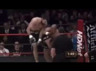 Fedor being a cutie patootie