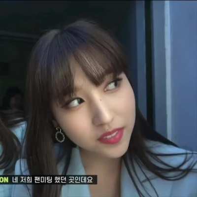 Mina's little "wow"