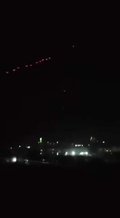 Syrian regime trying to intercept kamikaze drones over Homs 
