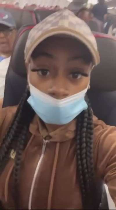 Sha&rsquo;Carri Richardson films herself having a meltdown after a flight attendant requested her to turn off her phone. She falsely accuses him of harassment despite it being standard protocol to turn off phones before takeoff