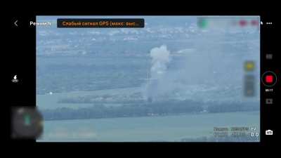 Freedom Russia Legion ⬜🟦⬜: 6.1.2023 "We continue to share the clear work of artillery: a column of MLRS Grad (BM-21) was destroyed on the march. Together with the brothers from the RDK, we continue to demilitarize Putin's army 💪"