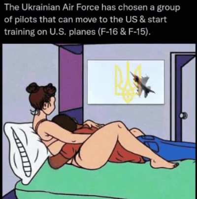 F-16s for Ukraine, baby!!
