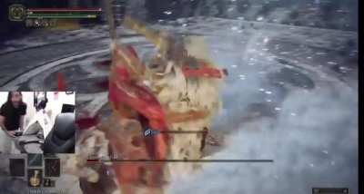 Twitch Streamer gets invaded in the middle of a boss fight