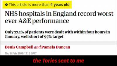 I made this 12 years of Tory Xmas video I hope you enjoy it.