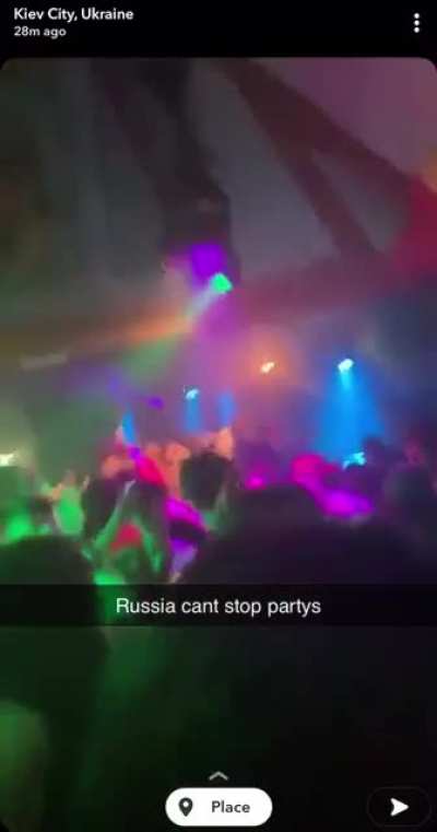 'Russia cant stop partys'