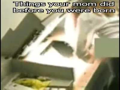 Your mom in the 90s