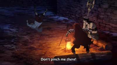 She didn&rsquo;t say where to pinch، so he did nothing wrong 😁[Mushoku Tensei] 